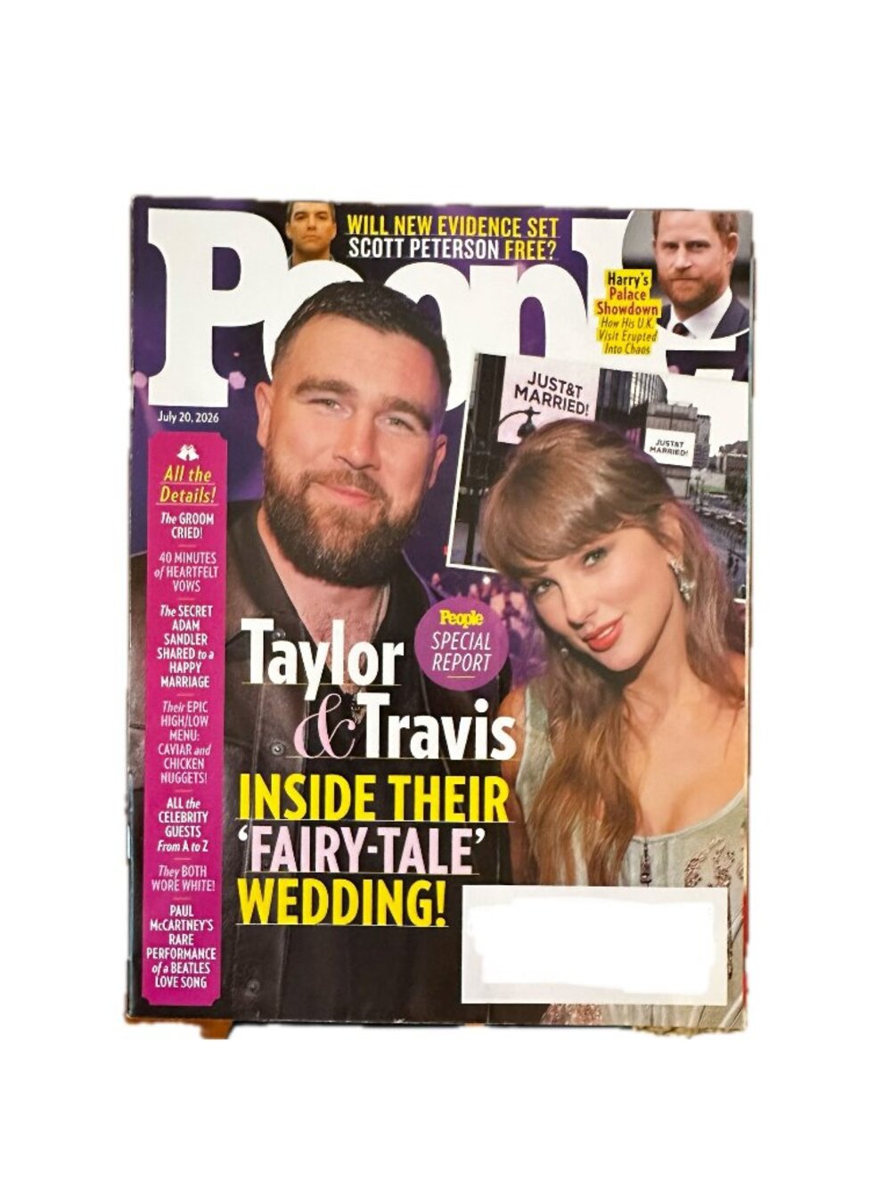People Magazine July 20 2026 Taylor Swift Travis Kelce Wedding